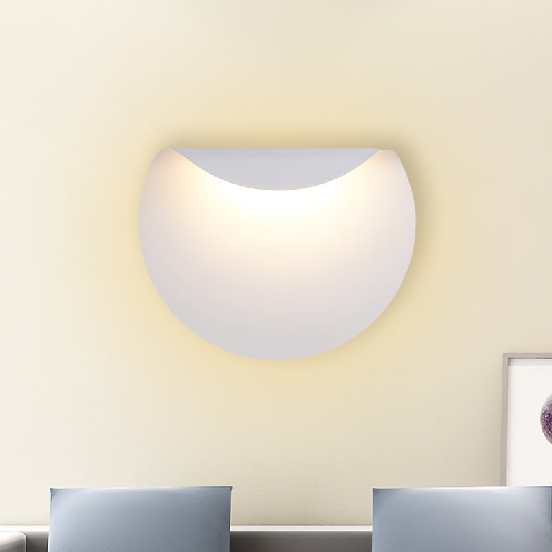Avtoit | Bend Panel Wall Lamp Lighting Simple Aluminium LED White Wall-Mounted Light in Warm/White Light for Living Room