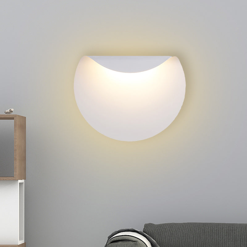 Avtoit | Bend Panel Wall Lamp Lighting Simple Aluminium LED White Wall-Mounted Light in Warm/White Light for Living Room