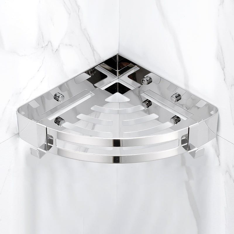 Avtoit | Modern Gold/Silver 3-piece Bathroom Accessory Set, Bath Shelf