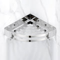 Avtoit | Modern Gold/Silver 3-piece Bathroom Accessories Set, Bath Shelf