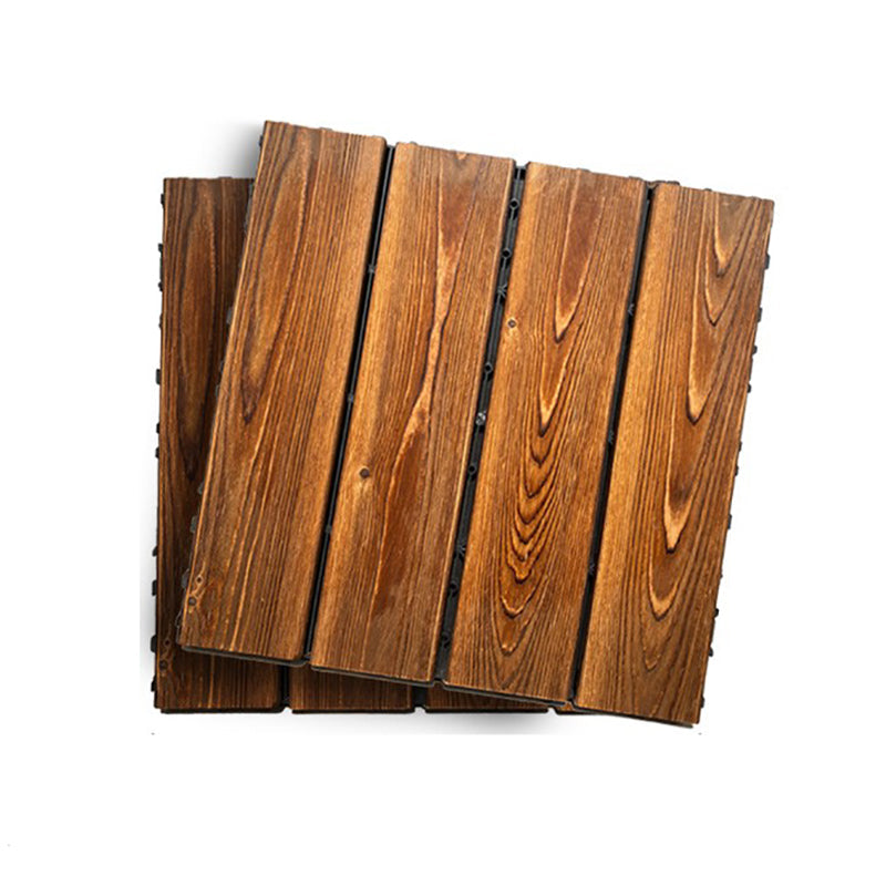 Avtoit | Outdoor composite decking tiles with snap-in stripe detail kit decking tiles