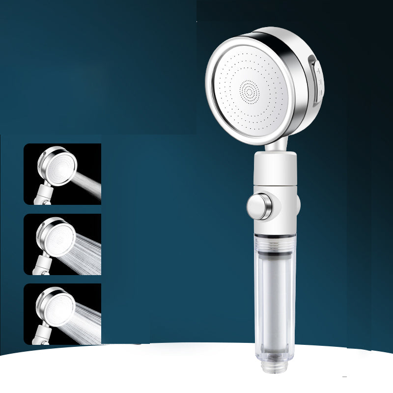 Avtoit | Round Hand Shower Adjustable Water Flow Wall Mounted Shower Head
