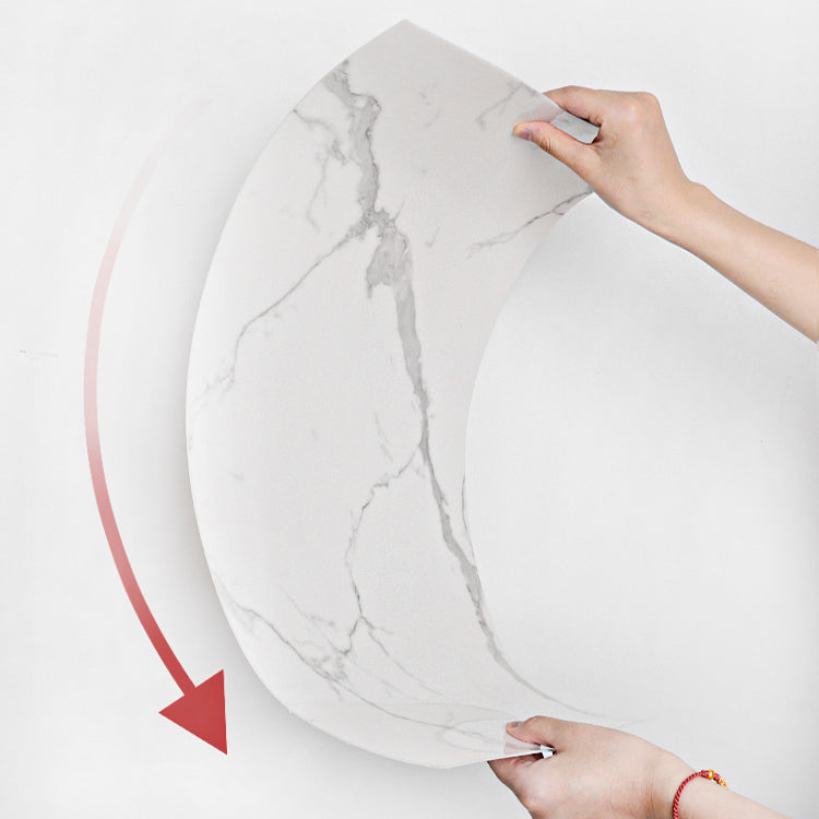 Avtoit | Marbleizing Waterproof Tile PVC Single Peel & Stick Tile for Backsplash