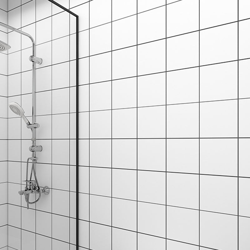 Avtoit | Grid Mosaic Peel & Stick Tile Waterproof Wallpaper for Back Wall