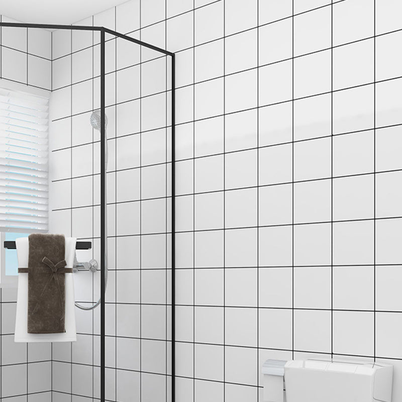 Avtoit | Grid Mosaic Peel & Stick Tile Waterproof Wallpaper for Back Wall