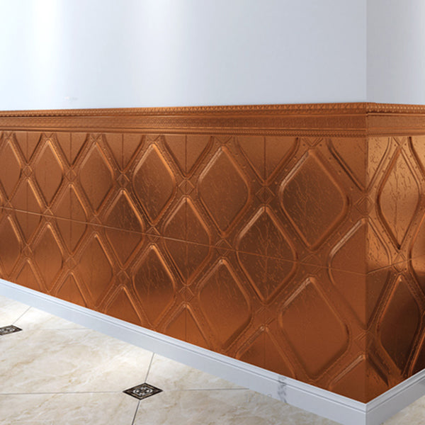 Avtoit | Modern Tin Backsplash Panel Smooth Styrofoam Wall Ceiling