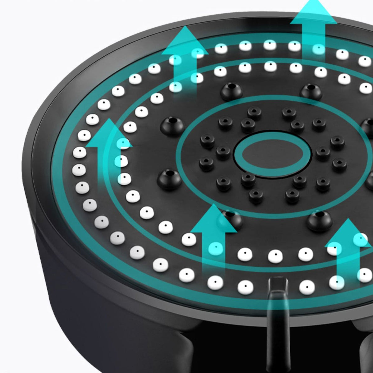 Avtoit | Round Hand Shower Adjustable Spray Pattern Wall Mounted Shower Head