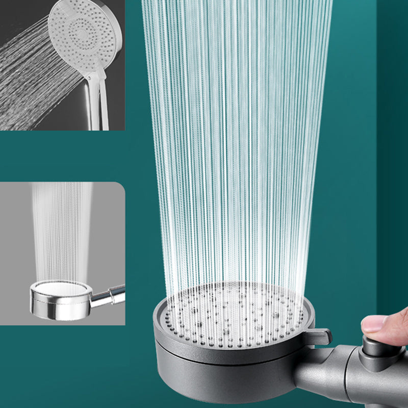 Avtoit | Contemporary Round Hand Shower Adjustable Spray Pattern Wall Mounted Shower Head
