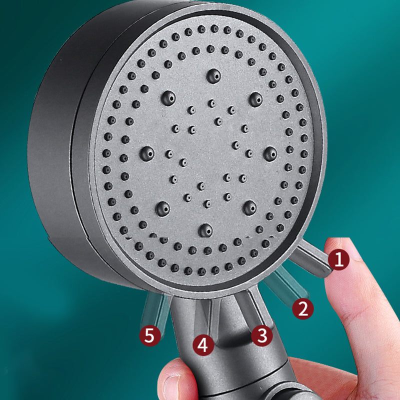 Avtoit | Contemporary Round Hand Shower Adjustable Spray Pattern Wall Mounted Shower Head