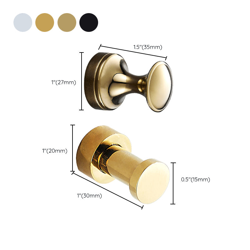 Avtoit | 10-piece Bathroom Accessories Hardware Set Modern Bathroom Accessories Set, Bathrobe Hooks