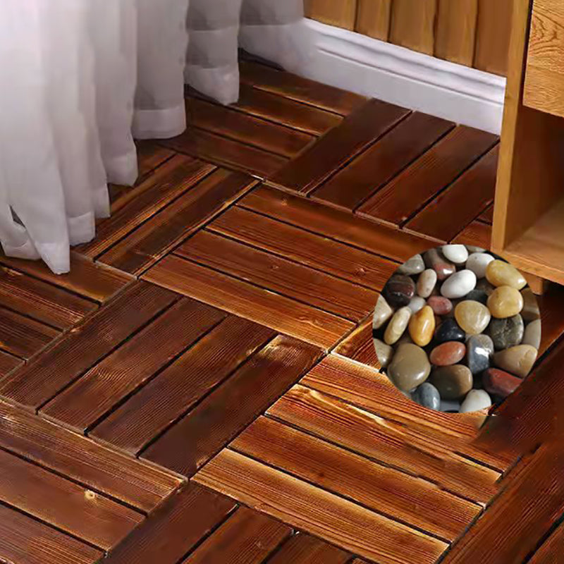 Avtoit | Wood Terrace Tiles Plug-in System Installation Outdoor Terrace Tiles