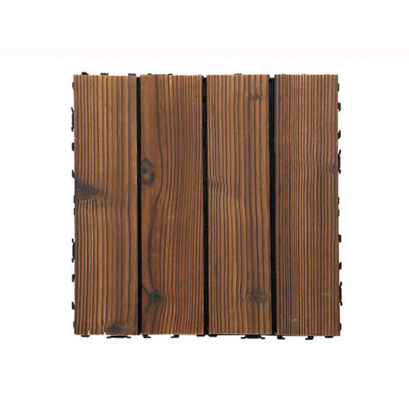 Avtoit | Wood Terrace Tiles Plug-in System Installation Outdoor Terrace Tiles