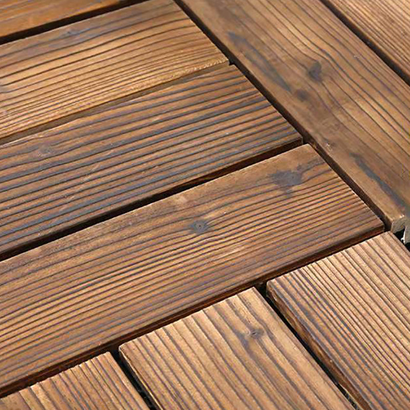 Avtoit | Wood Terrace Tiles Plug-in System Installation Outdoor Terrace Tiles