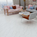 Avtoit | Scratch-resistant plastic floor tiles with straight edge for peeling and sticking
