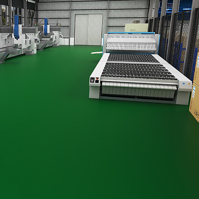 Avtoit | Solid Color Plastic Flooring Modern Water-Resistant Square Edge Floor Tiles