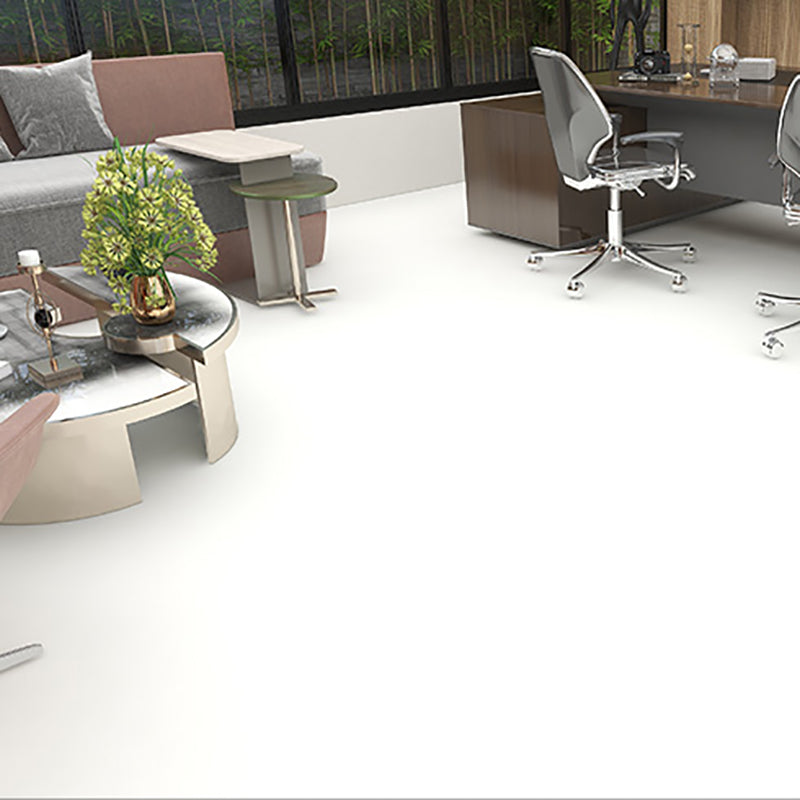 Avtoit | Solid Color Plastic Flooring Modern Water-Resistant Square Edge Floor Tiles