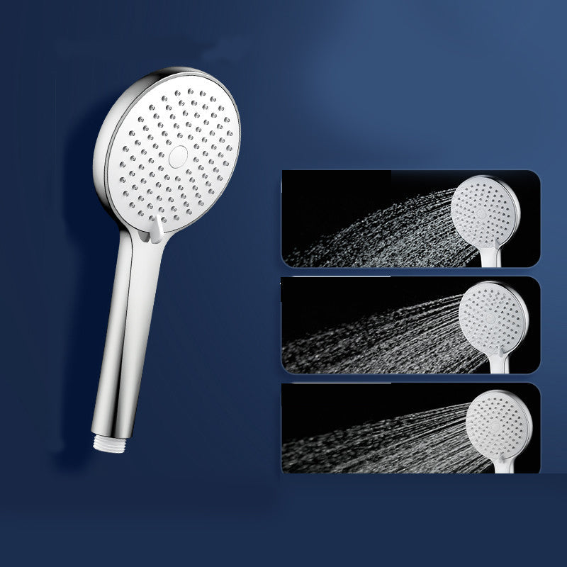 Avtoit | Round Self-Cleaning Handheld Shower Adjustable Water Flow Wall Mounted Hand Shower