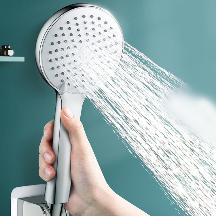 Avtoit | Round Self-Cleaning Handheld Shower Adjustable Water Flow Wall Mounted Hand Shower
