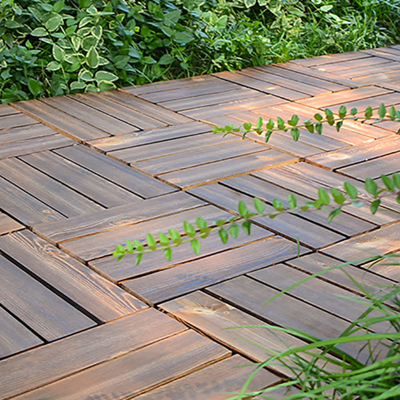 Avtoit | Wood Deck/Patio Floor Tiles with Click Installation Floor Slabs Tiles