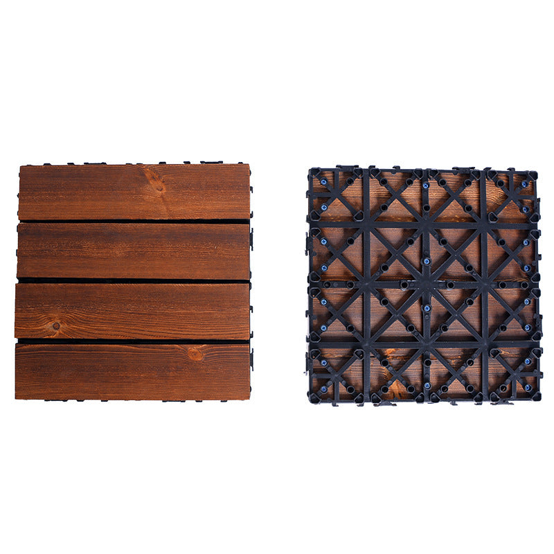 Avtoit | Wood Deck/Patio Floor Tiles with Click Installation Floor Slabs Tiles