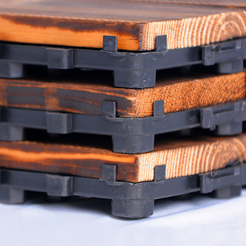 Avtoit | Wood Deck/Patio Floor Tiles with Click Installation Floor Slabs Tiles