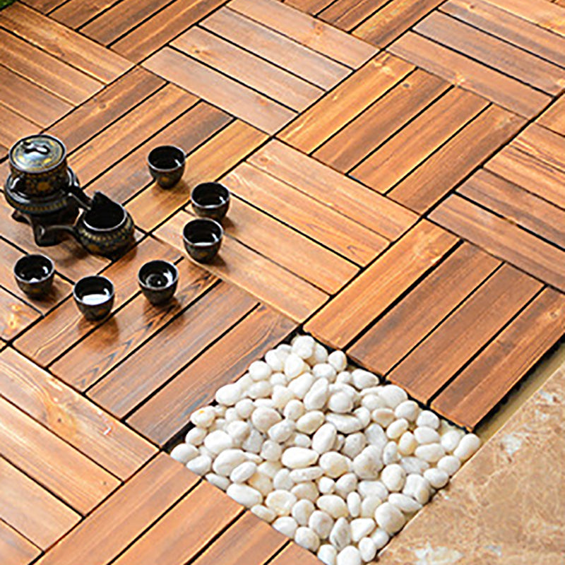 Avtoit | Wood Deck/Patio Floor Tiles with Click Installation Floor Slabs Tiles