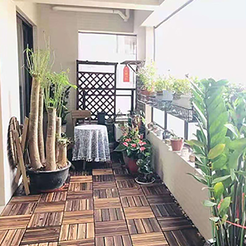 Avtoit | Wood Deck/Patio Floor Tiles with Click Installation Floor Slabs Tiles