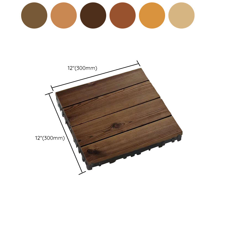 Avtoit | Wood Deck/Patio Floor Tiles with Click Installation Floor Slabs Tiles