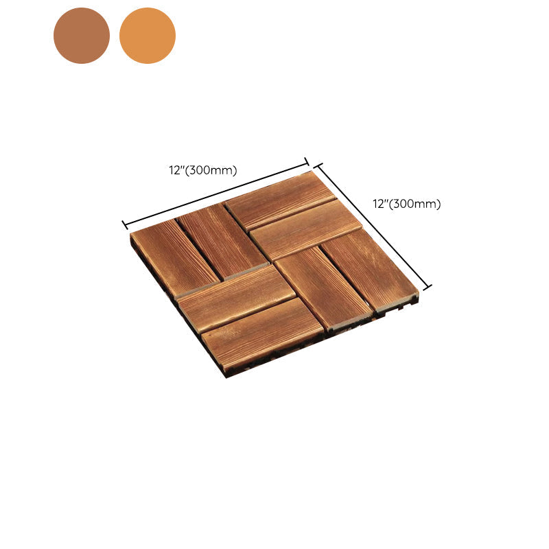 Avtoit | Wood Deck/Patio Floor Tiles with Click Installation Floor Slabs Tiles