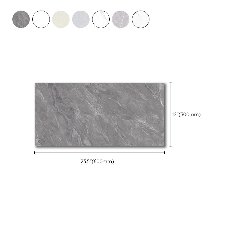 Avtoit | Rectangular Mold Resistant Tile PVC Single Peel & Stick Tile for Backsplash Wall
