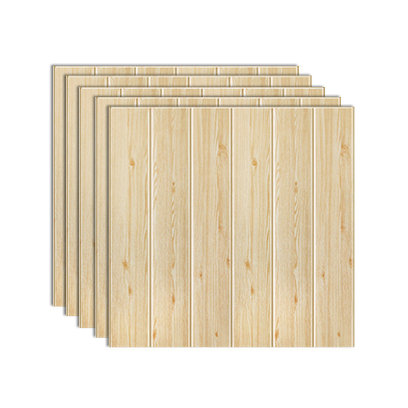 Avtoit | Modern Imitation Wood Grain Wall Access Panel Peel-and-Stick Foam Back Panel