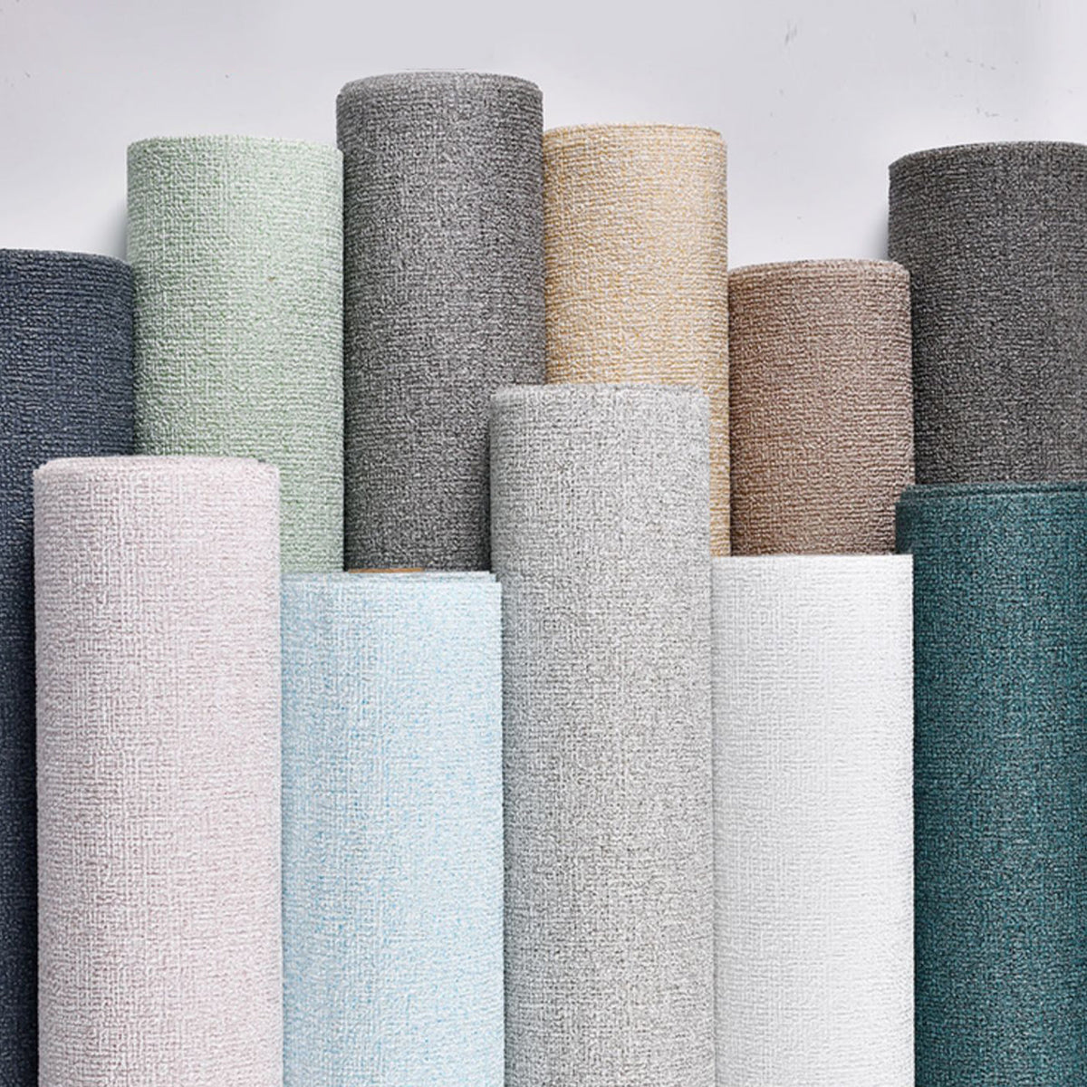 Avtoit | Modern Tin Back Wall Cladding Texture Linen Roll Wall Ceiling Panel