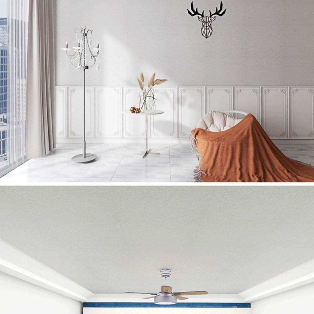 Avtoit | Modern Pearl Wainscoting Flax Wall Access Panel Self-Adhesive Wall Panels