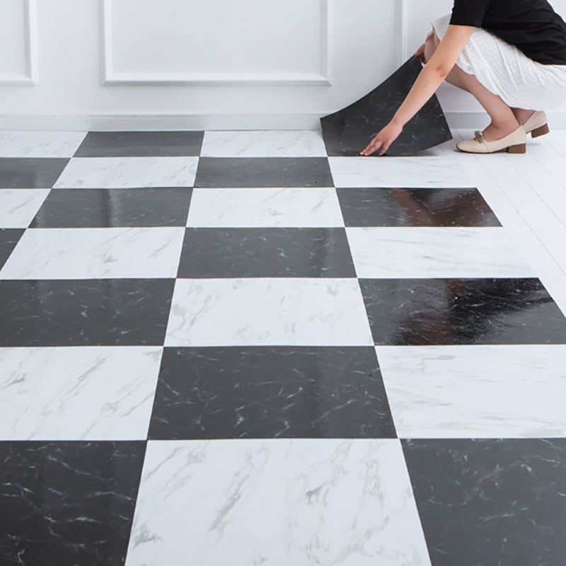Avtoit | Modern fabric look plastic floor water-repellent square edge floor tiles