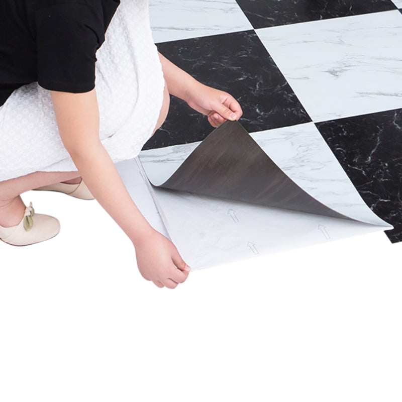 Avtoit | Modern fabric look plastic floor water-repellent square edge floor tiles