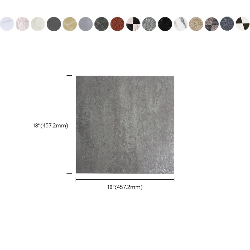 Avtoit | Modern fabric look plastic floor water-repellent square edge floor tiles