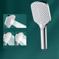 Avtoit | Rectangular Self-Cleaning Hand Shower Adjustable Spray Pattern Wall-Mounted Hand Shower