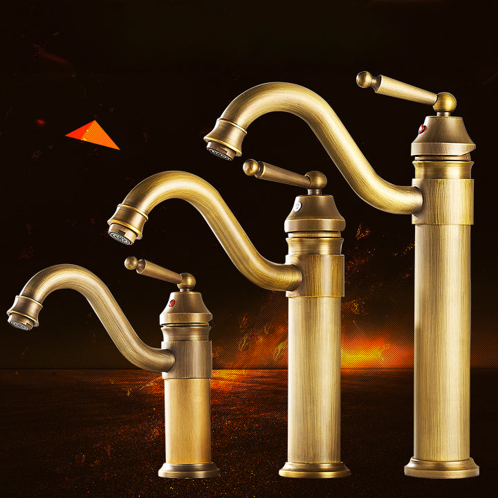 Avtoit | Farmhouse Widely Distributed Bathroom Faucet Vintage Single Hole Sink Faucet