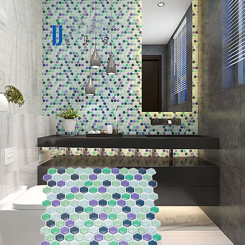 Avtoit | Colorful Mosaic Peel & Stick Tile Waterproof for Back Wall