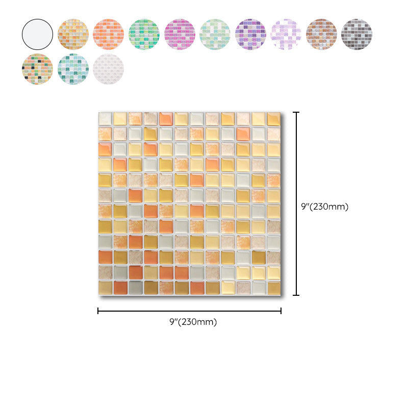 Avtoit | Colorful Mosaic Peel & Stick Tile Waterproof for Back Wall
