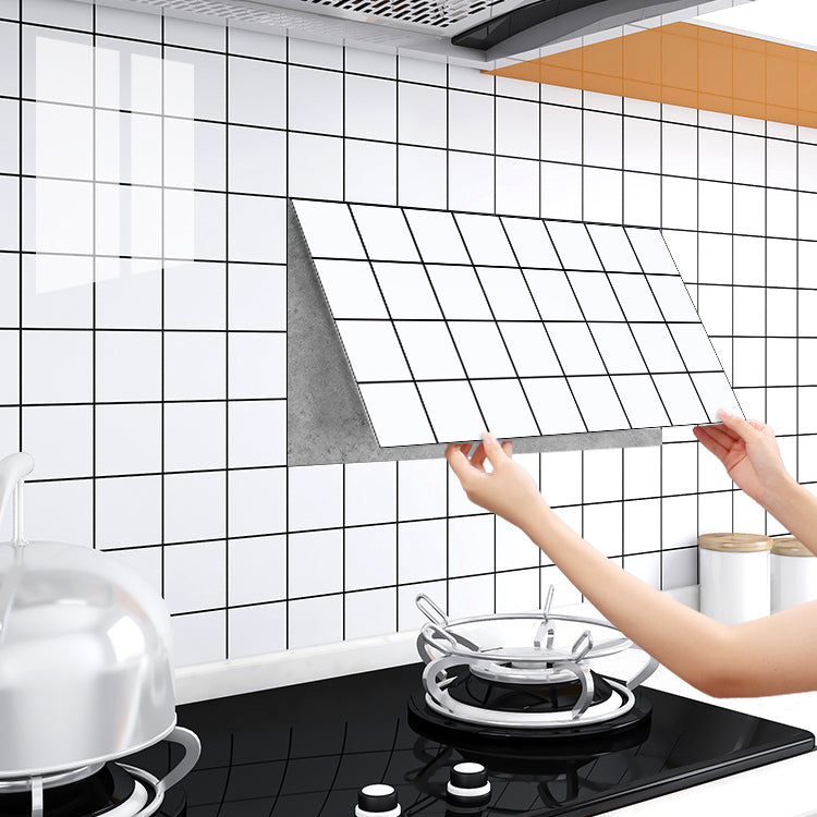 Avtoit | Rectangular Mold Resistant Tile PVC Singular Peel & Stick Tile for the Kitchen