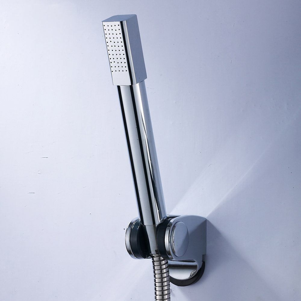 Avtoit | Simple Handheld Shower Head Square 304 Stainless Steel Shower Head