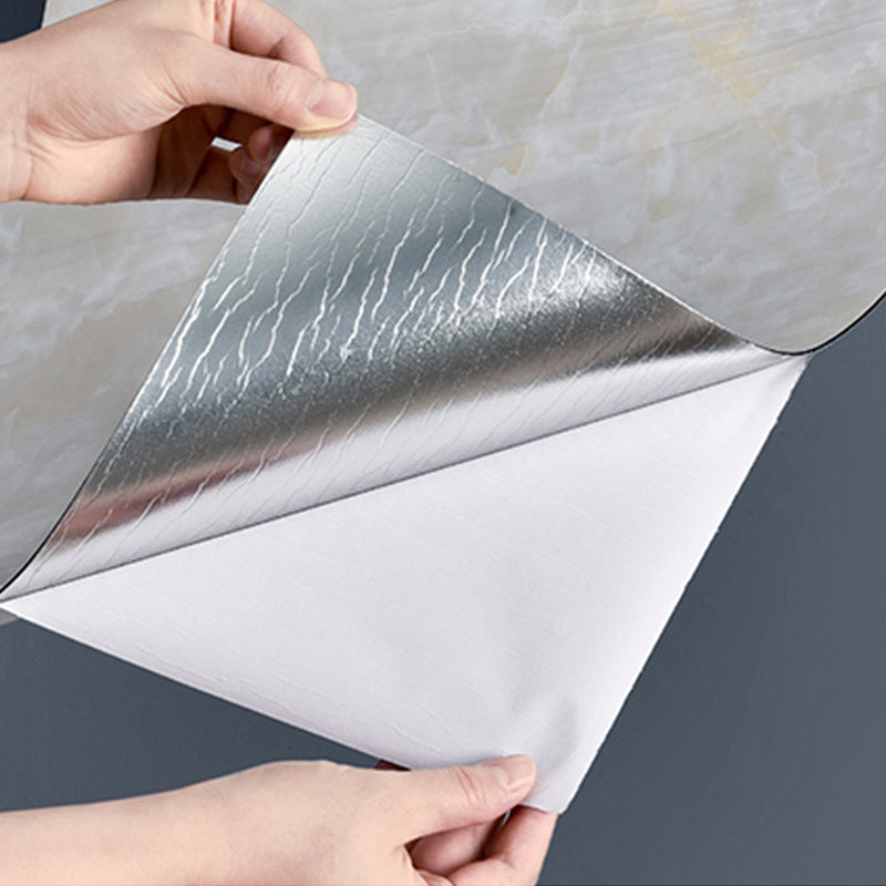 Avtoit | Marbling Stain Resistant Tiles PVC Single Peel & Stick Tiles for Backsplash