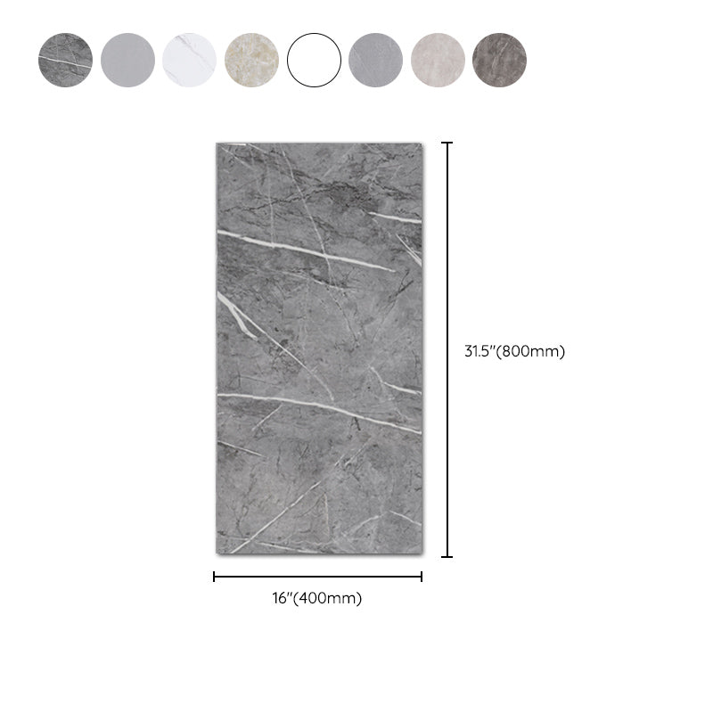 Avtoit | Marbleing Stain Resistant Tiles PVC Single Peel & Stick Tiles for Backsplash