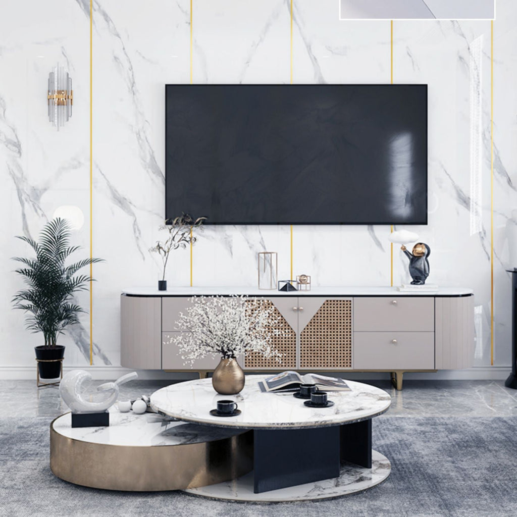 Avtoit | Modern Tin Backsplash Panel 3D Print Wall Ceiling Waterproof