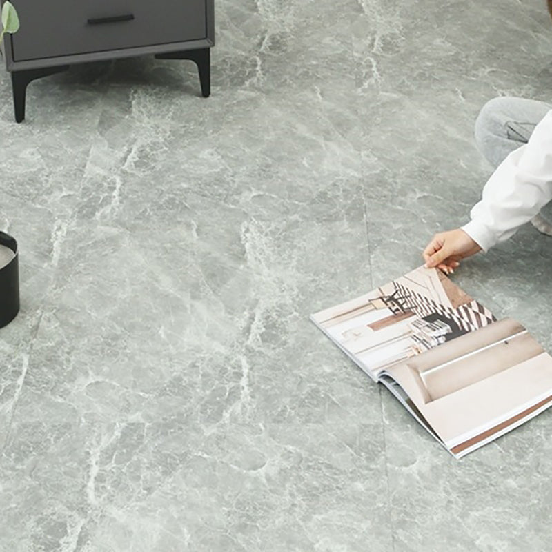 Avtoit | Marbling Plastic Floor Waterproof Peel & Stick Floor Tiles