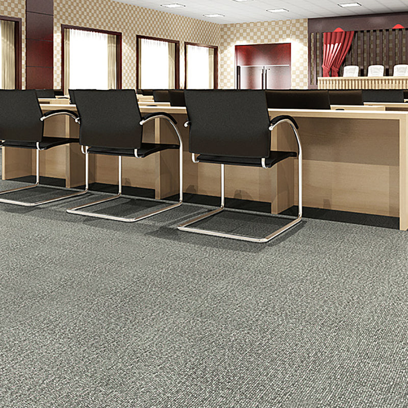 Avtoit | Square Plastic Flooring Water Repellent Peel and Stick Tiles Floor Leather