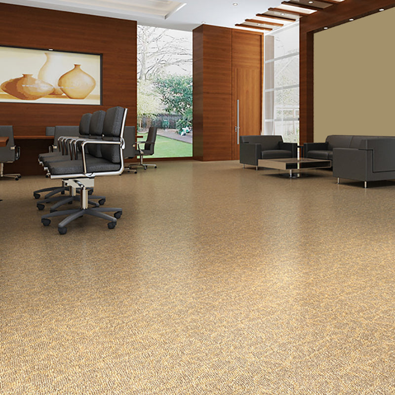 Avtoit | Square Plastic Flooring Water Repellent Peel and Stick Tiles Floor Leather