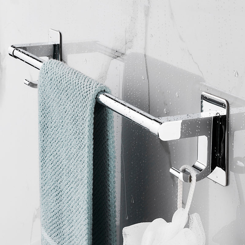 Avtoit | Polished Chrome Bathroom Accessory Set Modern Bathroom Shelf Stainless Steel