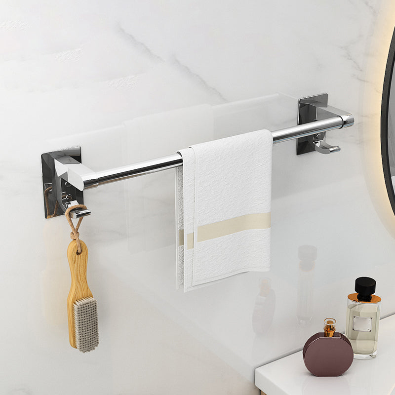 Avtoit | Polished Chrome Bathroom Accessory Set Modern Bathroom Shelf Stainless Steel